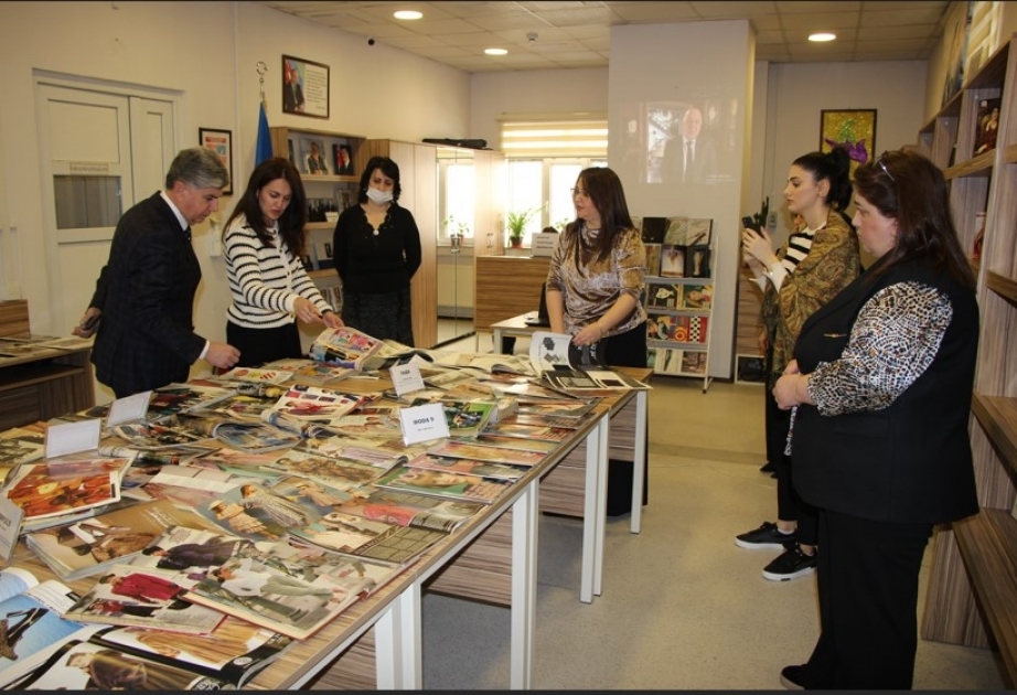 Respublika Elmi-Texniki Kitabxanasında sərgi: Qadın dünyası