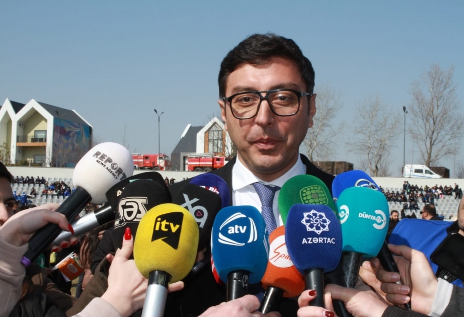 Fərid Qayıbov: İnanırıq ki, regionlarımızda idmanla məşğul olan gənclərin sayı daha da artacaq