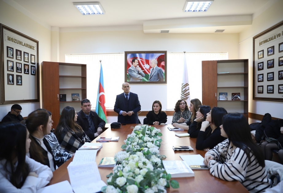 Gəncə Dövlət Universiteti tələbələrinin müəssisələrdə istehsalat təcrübəsi başlanıb