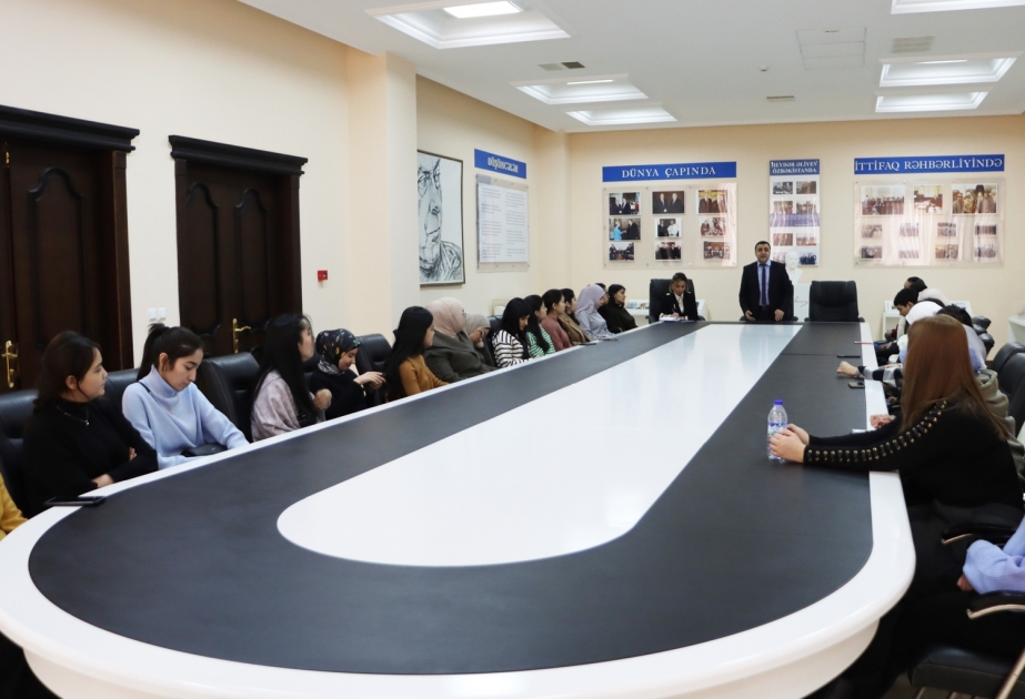 Daşkənd Şərqşünaslıq Universitetinin tələbələrinə Azərbaycan-Özbəkistan dostluğu barədə açıq dərs keçilib