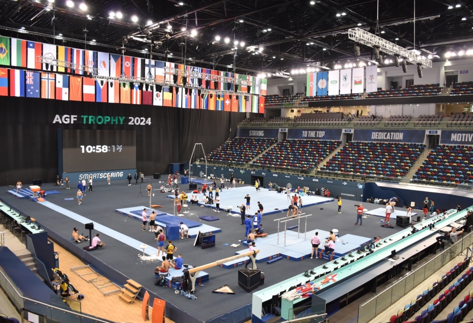Azərbaycan gimnastları Bakıda keçiriləcək Dünya Kubokuna hazırlaşırlar