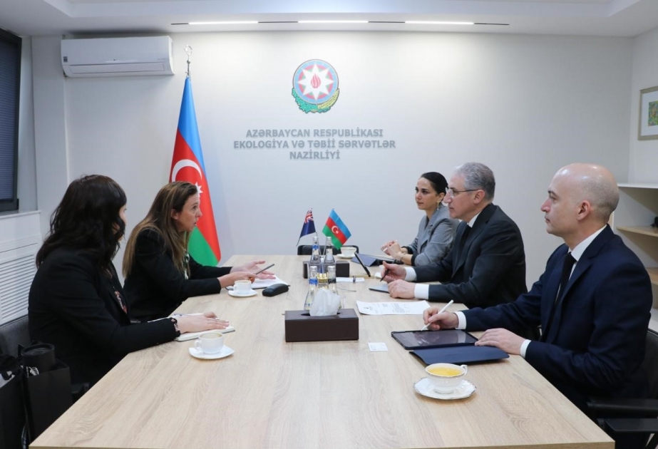 Yeni Zelandiyanın ölkəmizdəki səfiri ilə COP29-a hazırlıq tədbirləri müzakirə olunub