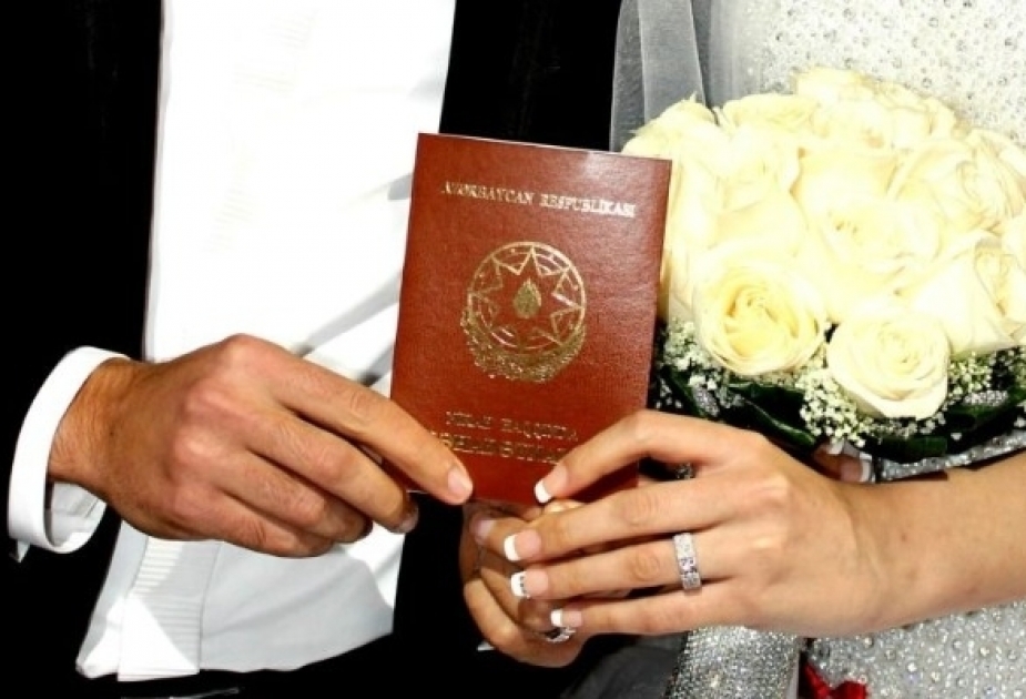 54 200 couples se sont mariés en Azerbaïdjan l’année dernière