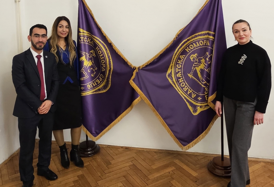 Vəkillər Kollegiyasının nümayəndə heyəti Serbiyada səfərdə olub
