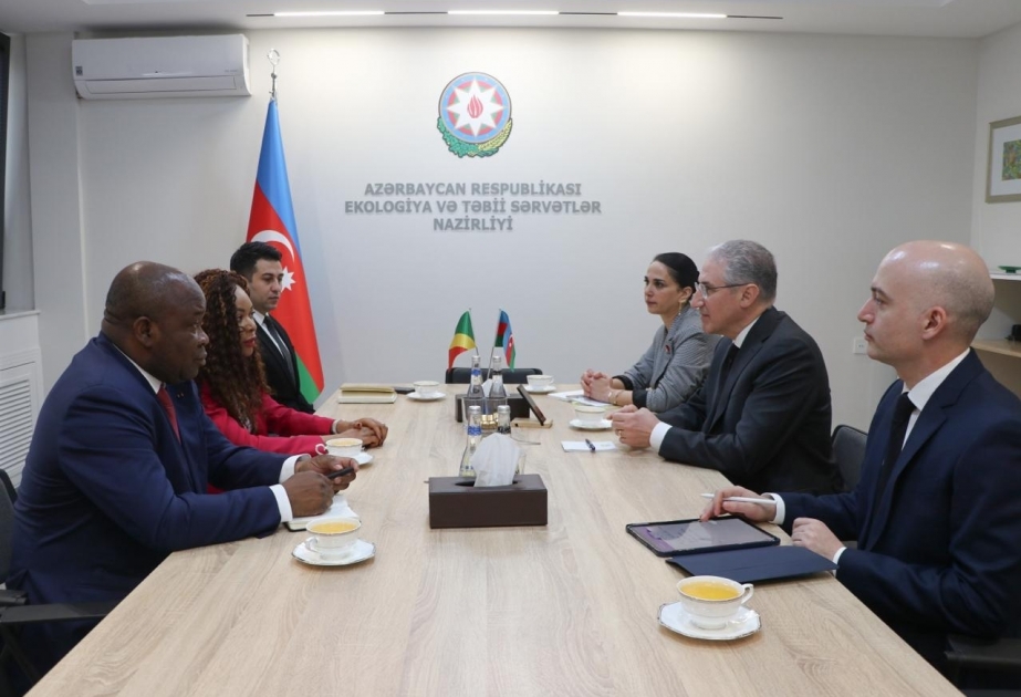 Moukhtar Babaïev rencontre la représentante personnelle du président congolais Françoise Joly