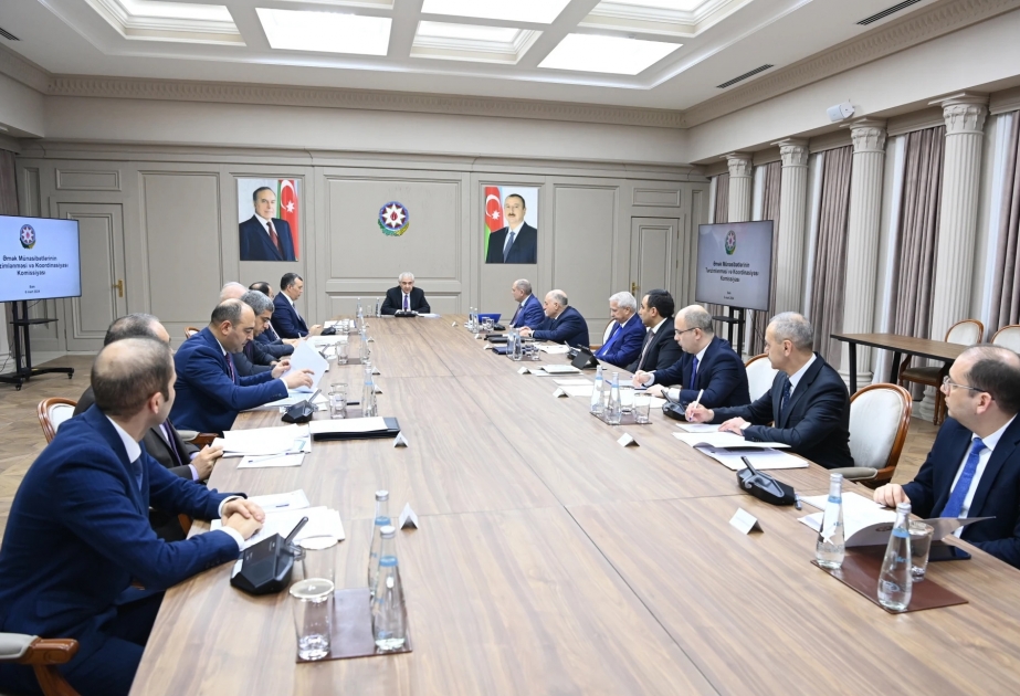 Əmək Münasibətlərinin Tənzimlənməsi və Koordinasiyası Komissiyasının növbəti iclası keçirilib