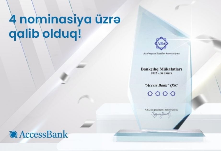 ®  “AccessBank” 4 nominasiya üzrə qalib oldu!