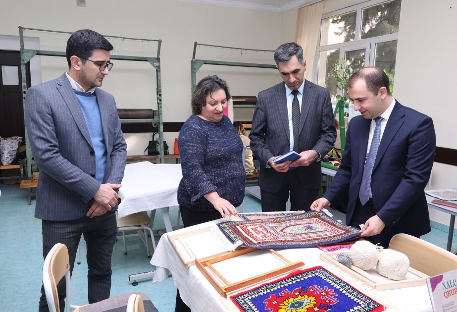 Nazir müavini Qəbələ və İsmayıllı rayonlarındakı peşə təhsili mərkəzlərində olub