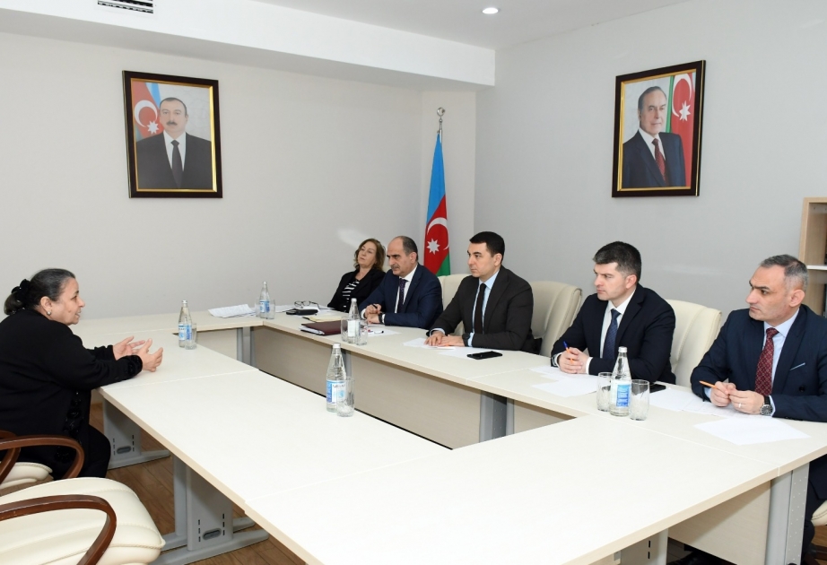 Mədəniyyət naziri Zaqatalada vətəndaşların müraciətlərini dinləyib