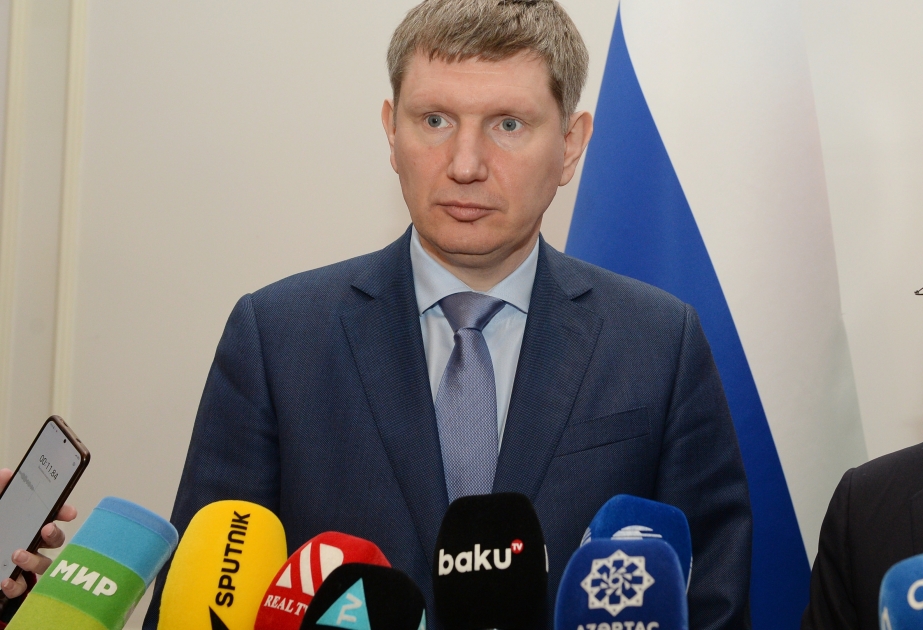 Maksim Reşetnikov: Azərbaycan ilə Rusiya arasında nəqliyyat və infrastruktur layihələri çərçivəsində əməkdaşlıq möhkəmlənir VİDEO