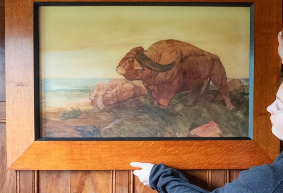 Rare ‘Jungle Book’ watercolor goes on display at Rudyard Kipling’s home in England