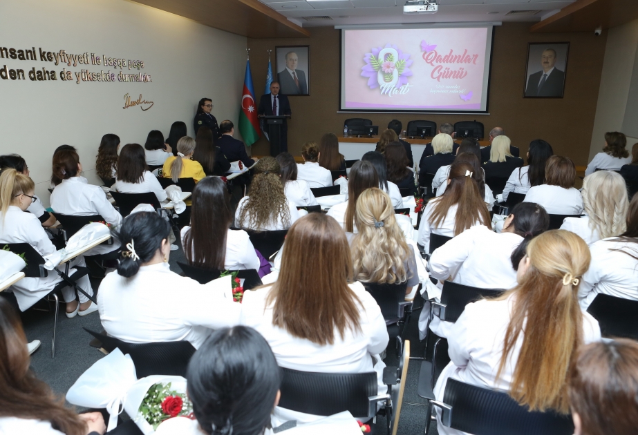 ®  Mərkəzi Gömrük Hospitalında 8 Mart Beynəlxalq Qadınlar Gününə həsr edilmiş tədbir keçirilib