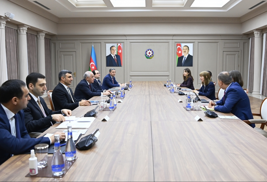 Baş nazir Əli Əsədov Dünya Bankının vitse-prezidenti ilə görüşüb