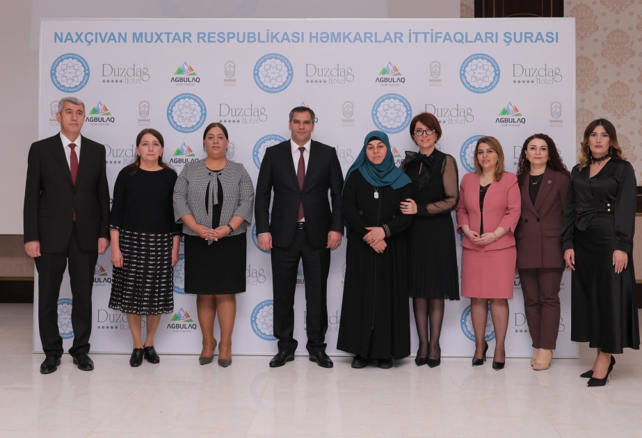 Naxçıvan Həmkarlar İttifaqları Şurasının təşkilatçılığı ilə Beynəlxalq Qadınlar Gününə həsr olunan tədbir keçirilib