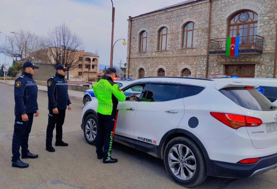 Сотрудники Государственной дорожной полиции приступили к службе в Ханкенди