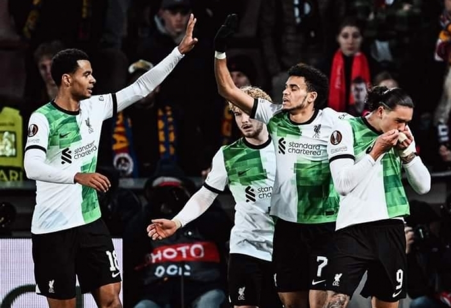 Liverpool routs Sparta 5-1 and Roma tops Brighton in Europa League