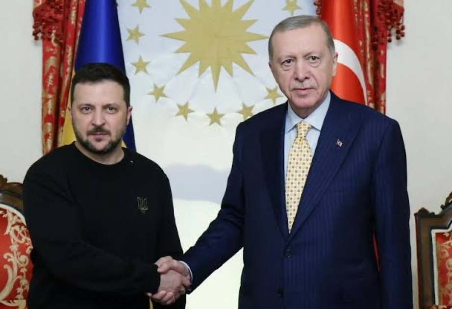 Türkiyə və Ukrayna prezidentləri İstanbulda görüşüblər VİDEO