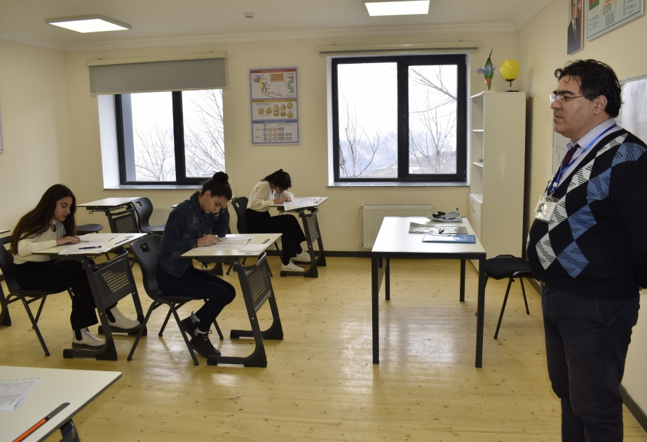 Buraxılış imtahanı işğaldan azad olunan ərazilərdə ümumilikdə 4 binada təşkil edilib