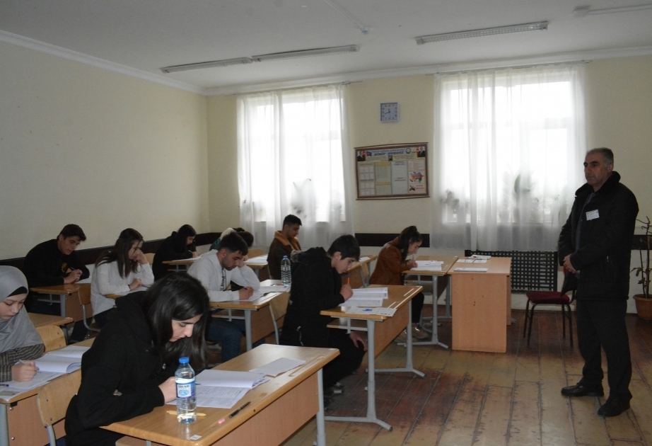 Şimal regionunda 2900-ə yaxın şagird buraxılış imtahanı verib