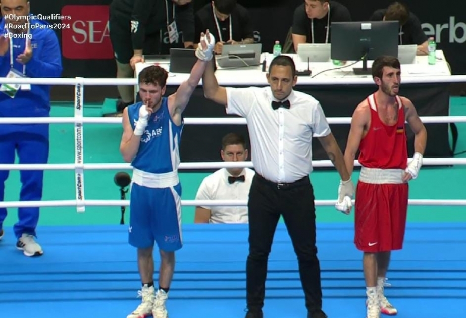 Azerbaijani boxer beats Armenian rival in World Olympic Boxing Qualifying Event