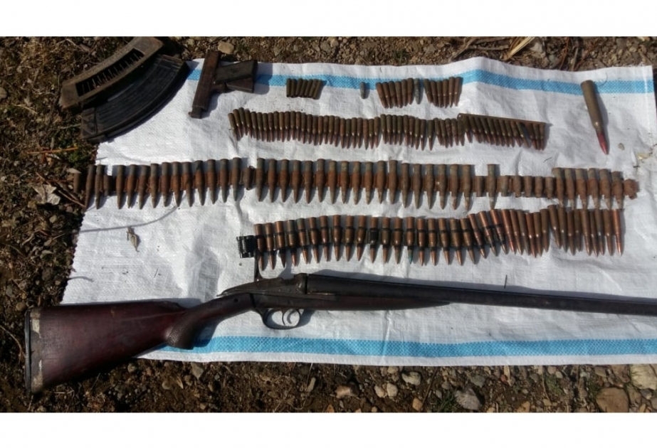 DİN: Qanunsuz saxlanılan avtomat, tapançalar, tüfənglər aşkarlanıb