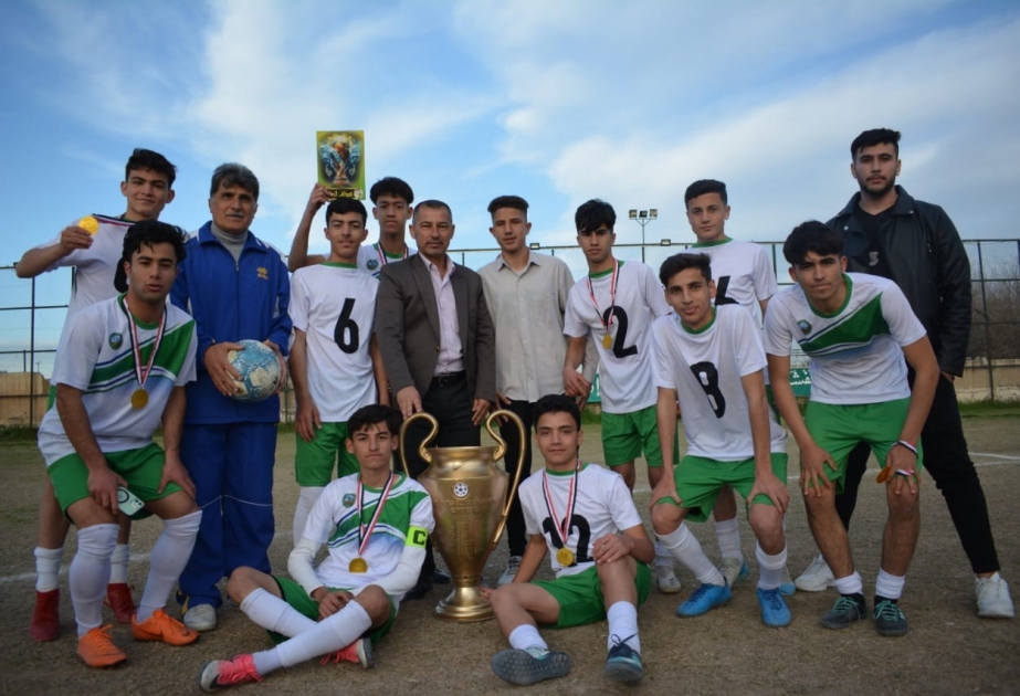 Azərbaycanın dəstək verdiyi iraqlı türkmənlərin futbol komandası vilayət çempionu olub