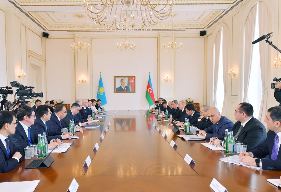 Le Conseil intergouvernemental suprême Azerbaïdjan-Kazakhstan tient sa première réunion à Bakou VIDEO