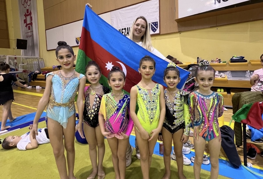 Azərbaycan gimnastları Sarayevoda beynəlxalq turnirdə medallar qazanıblar