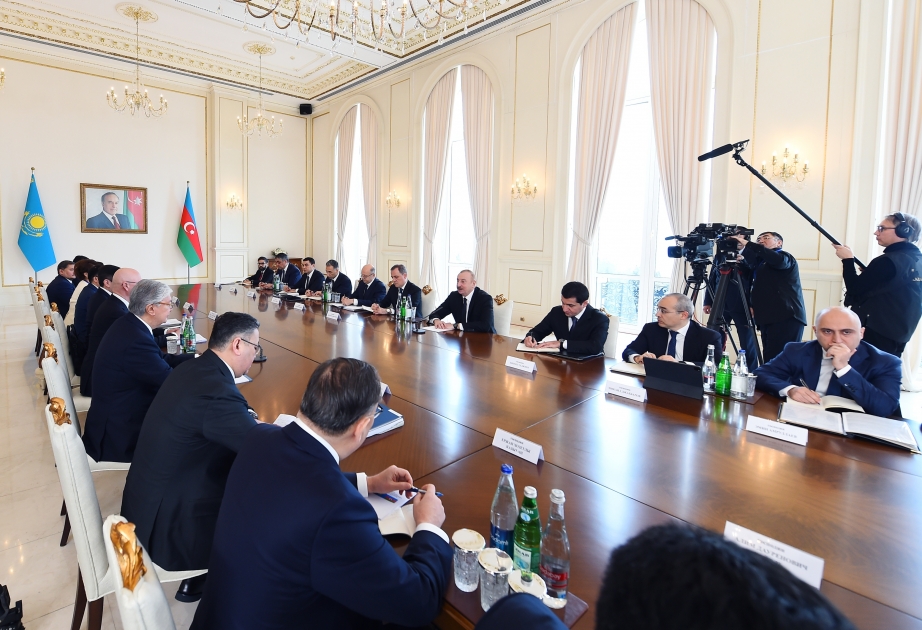 Azerbaijani President: We rejoice in successes of Kazakhstan
