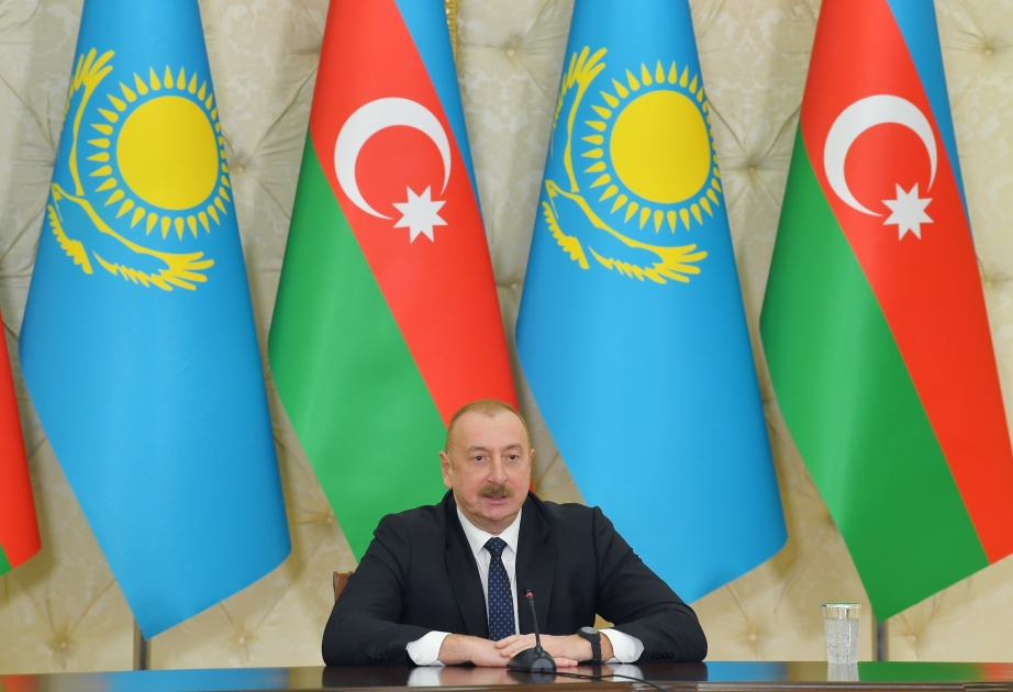 Президент Ильхам Алиев: Центр детского творчества имени Курмангазы - это братская помощь Казахстана Азербайджану ВИДЕО