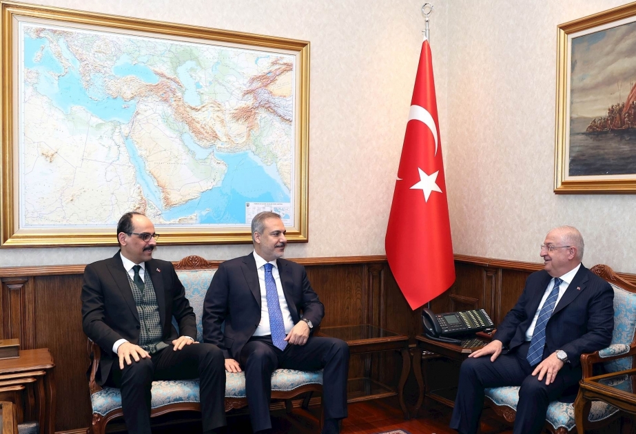 Türkiyənin üç qurum rəhbəri Ankarada milli təhlükəsizliklə bağlı müzakirə aparıblar