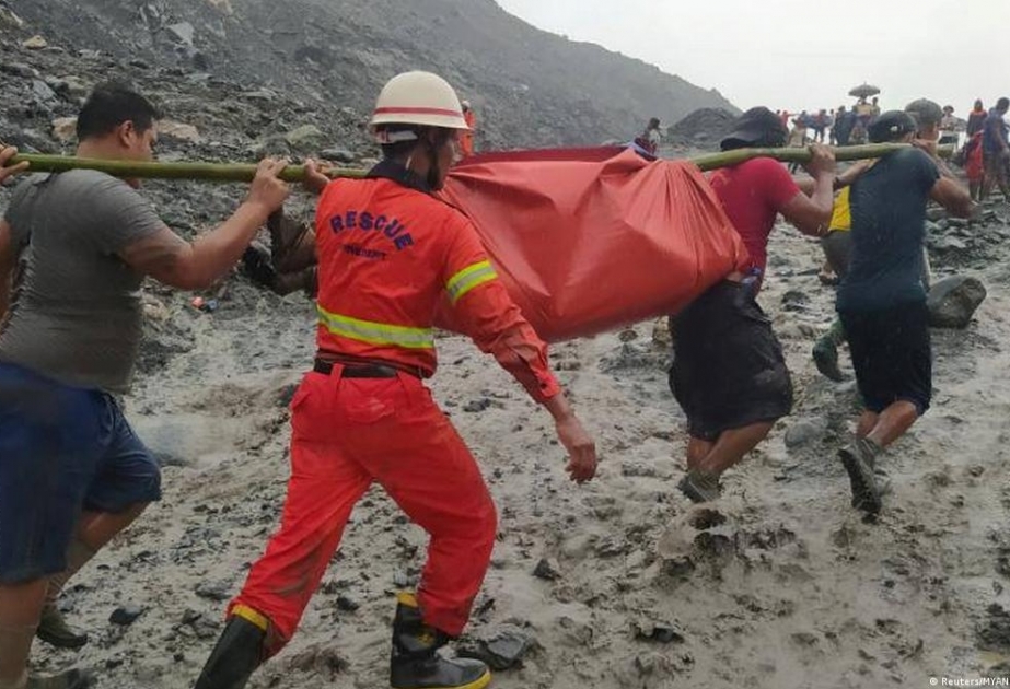 Myanmada nefrit mədəni çöküb, 30-a yaxın insan itkin düşüb