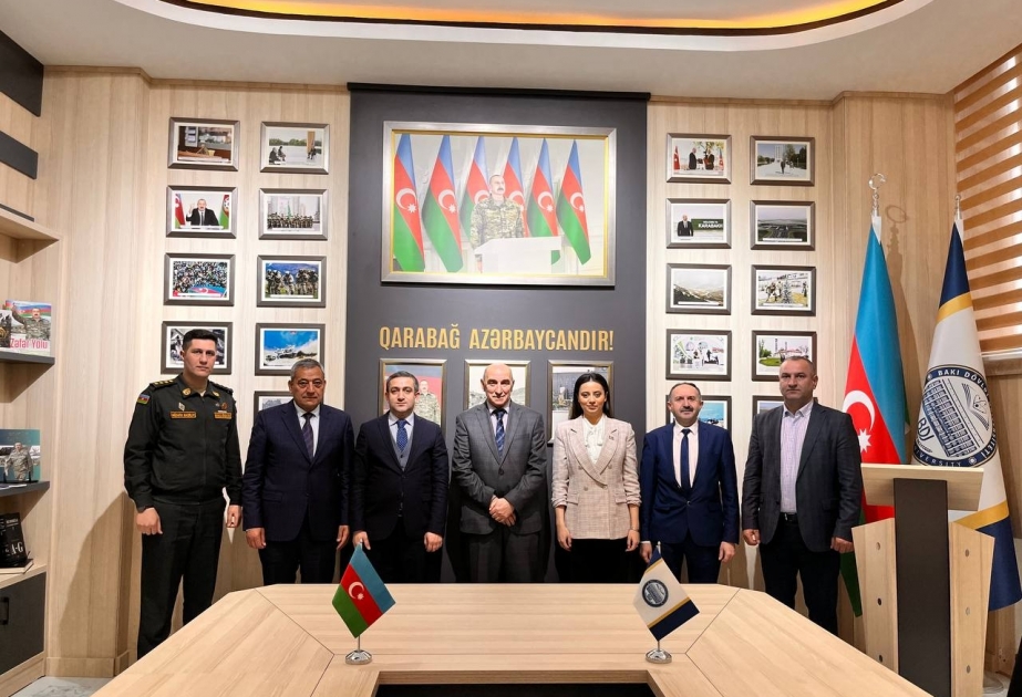 BDU-da Qarabağ müharibəsi veteranı, şair-publisist Rəşid Faxralı ilə görüş