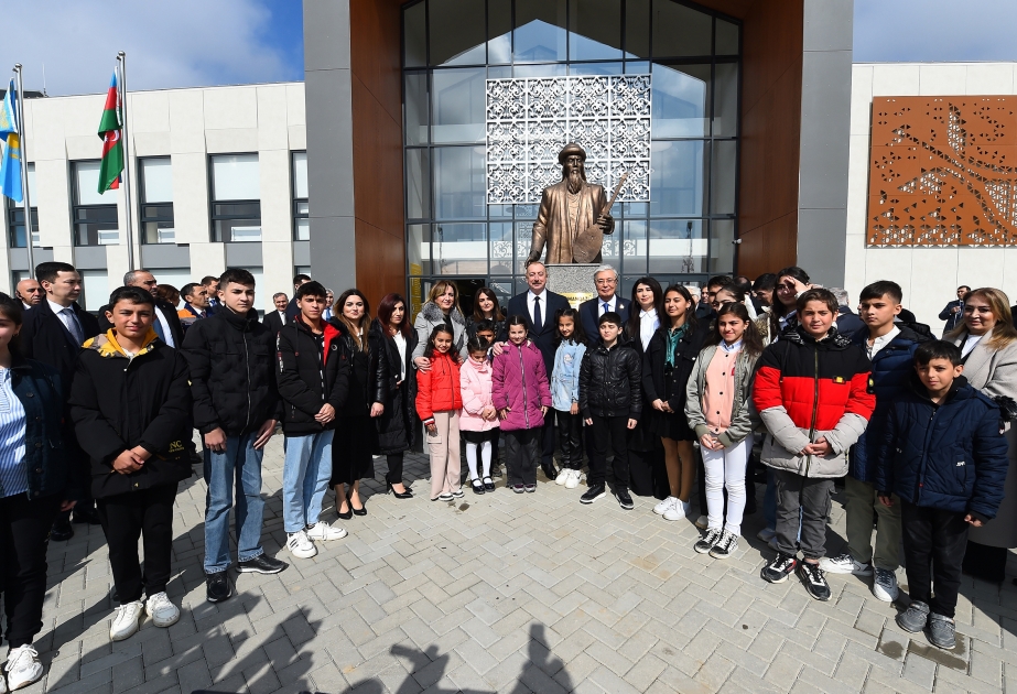 Fuzouli : les présidents azerbaïdjanais et kazakh participent à la cérémonie d’ouverture du Centre de créativité pour enfants Kourmanghazy MIS A JOUR VIDEO