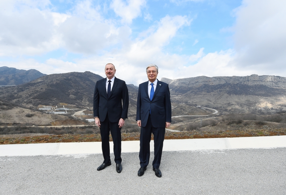 Presidents of Azerbaijan and Kazakhstan visited Shusha VIDEO