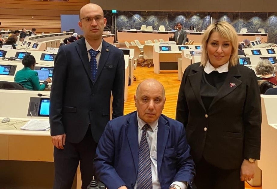 La delegación de Azerbaiyán participa en la sesión del Comité sobre los Derechos de las Personas con Discapacidad
