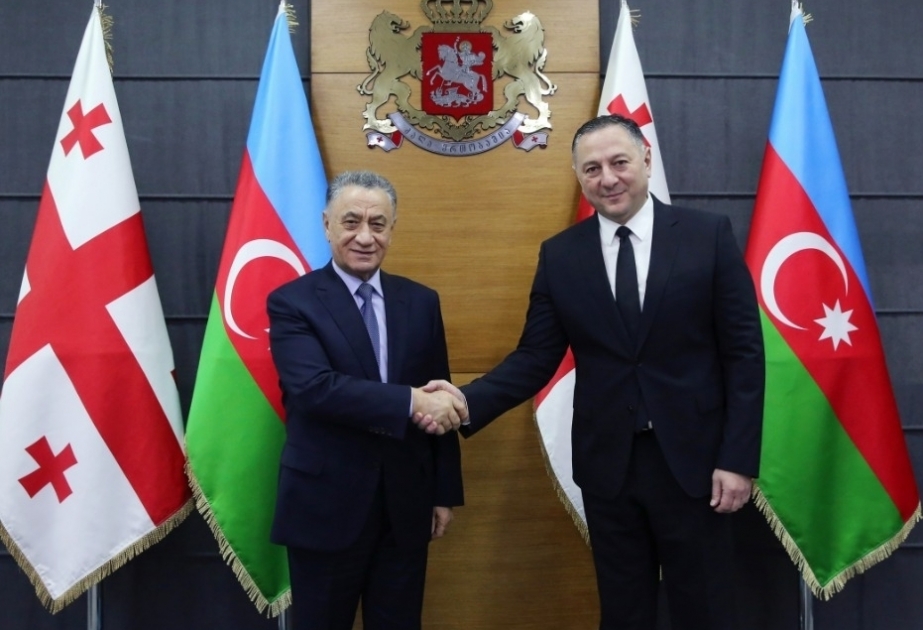 بحث آفاق التعاون الأمني بين أذربيجان وجورجيا