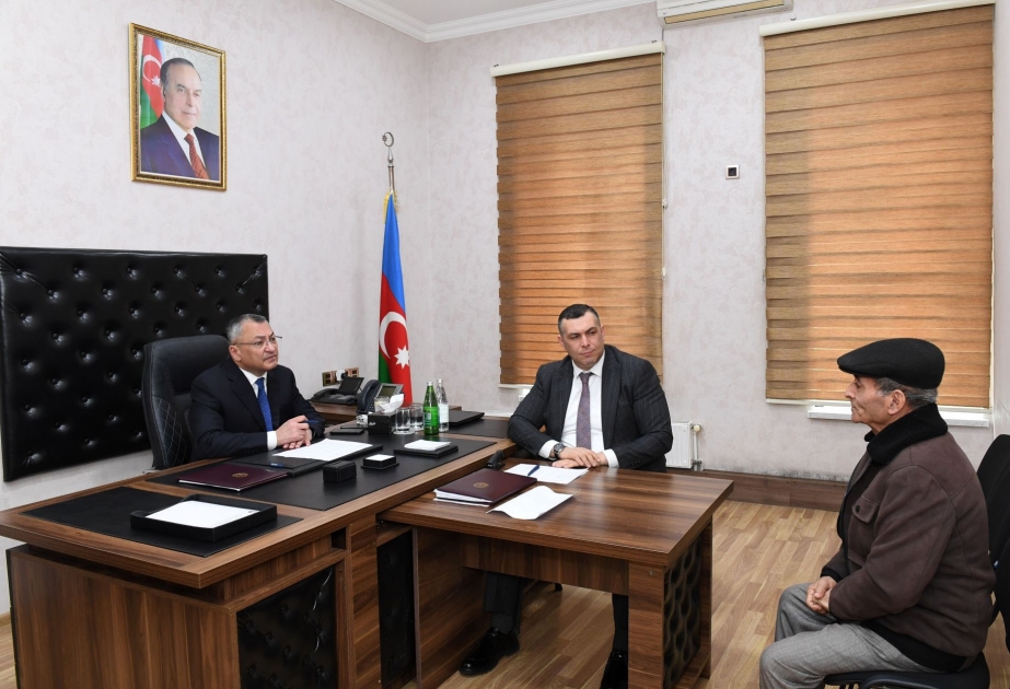 Dövlət Komitəsində vətəndaşların müraciətləri dinlənilib