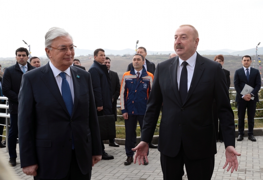 Presidente Ilham Aliyev: "Centro de Creatividad Infantil en Fuzuli será un centro de amistad y hermandad entre Kazajistán y Azerbaiyán"