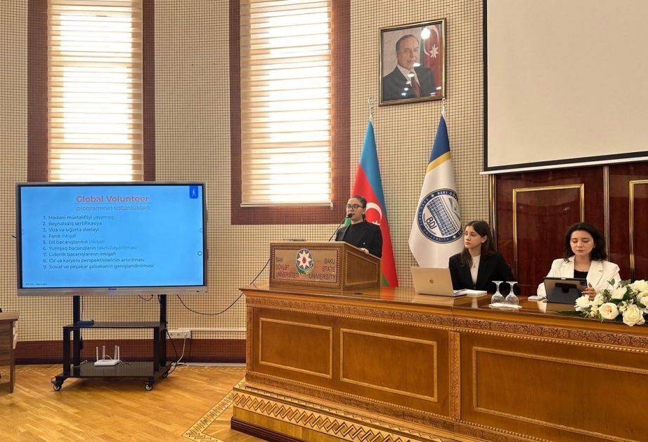 Инфосессия «AIESEC Азербайджан» для студентов БГУ