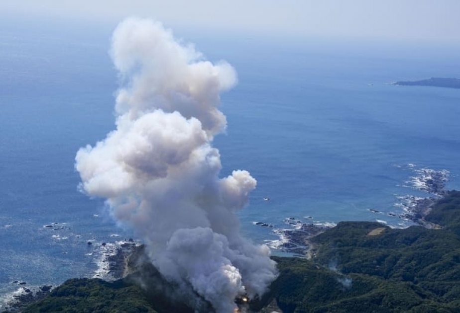 Japanische Rakete explodiert kurz nach dem Start