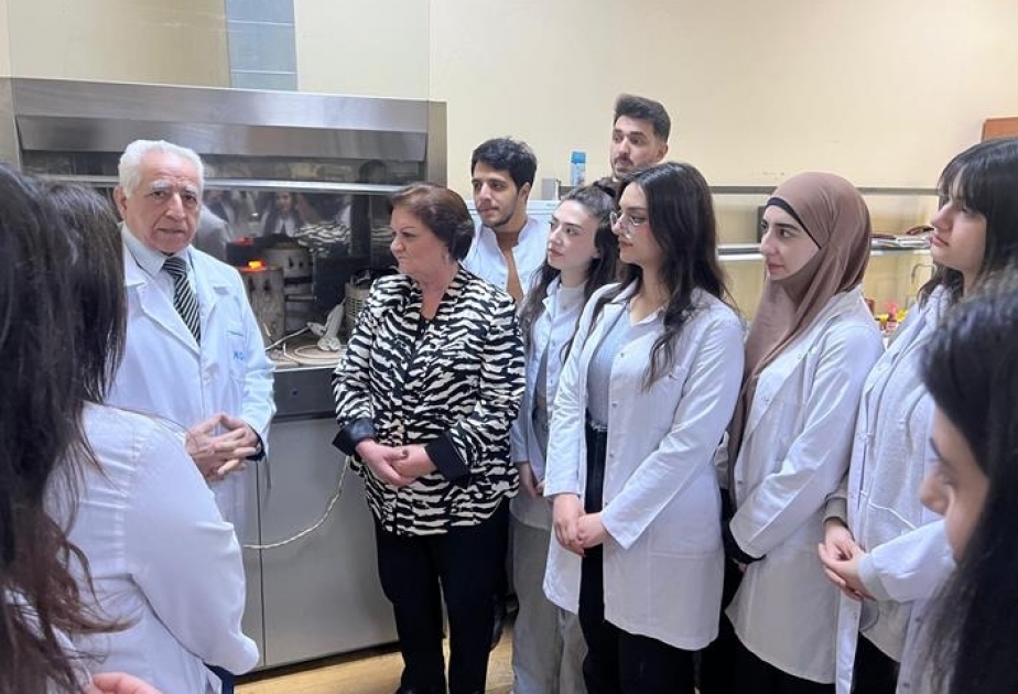 Kataliz və Qeyri-üzvi Kimya İnstitutunda tələbələr istehsalat təcrübəsi keçiblər