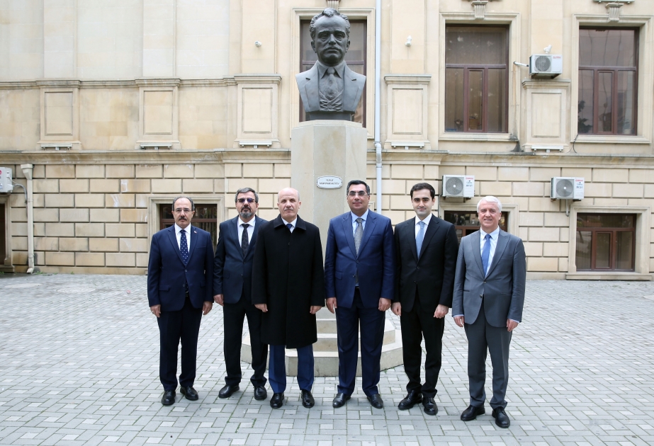 President of Turkish Council of Higher Education visits Baku Higher Oil School