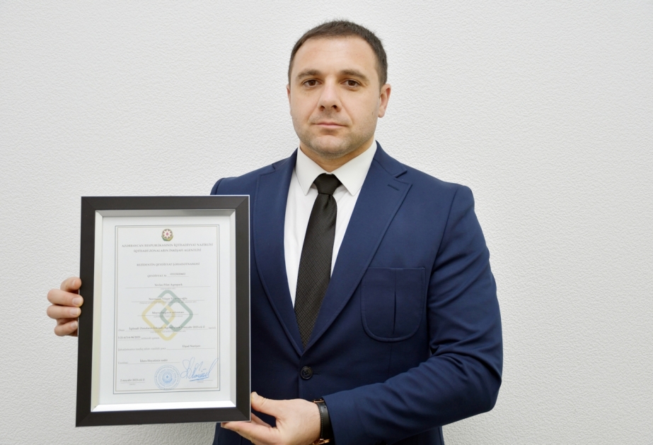 Yevlax Pilot Aqroparkda yeni rezidentlər qeydiyyata alınıb
