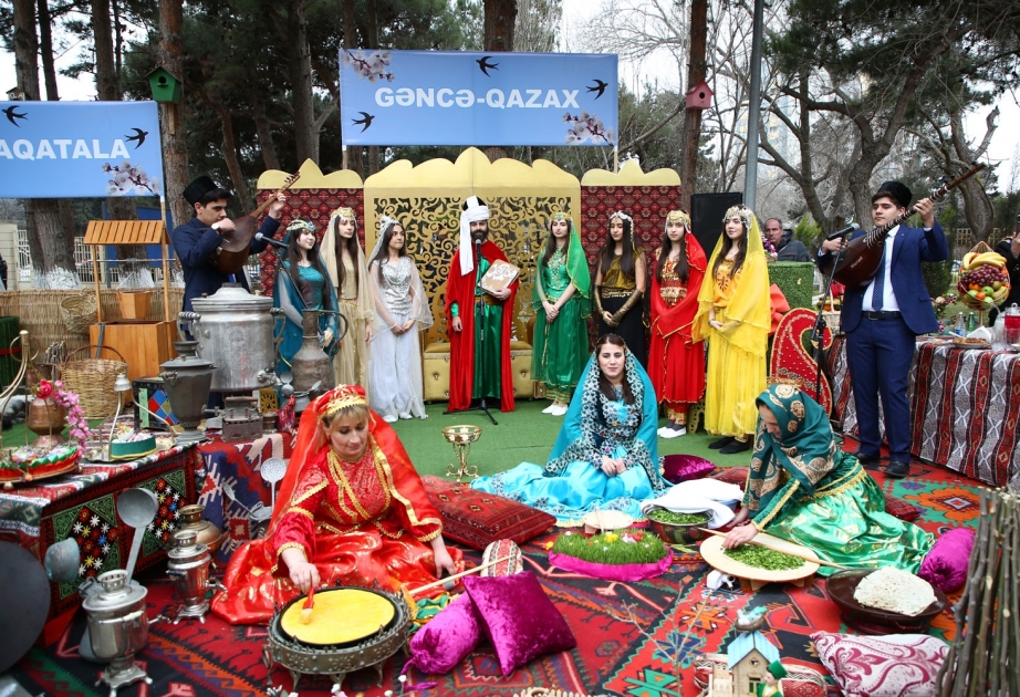 Məktəblilərdən möhtəşəm Novruz festivalı
