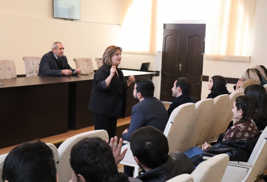 ADAU tələbələri üçün növbəti təlim keçirilib