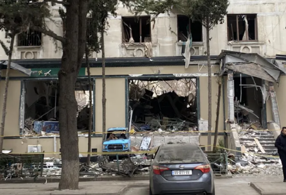 Tbilisinin Didube rayonunda yaşayış binasında partlayış olub