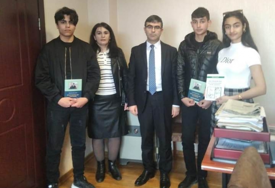 “Kimyaçılar” dərnəyinin üzvləri Aşqarlar Kimyası İnstitutunda olublar