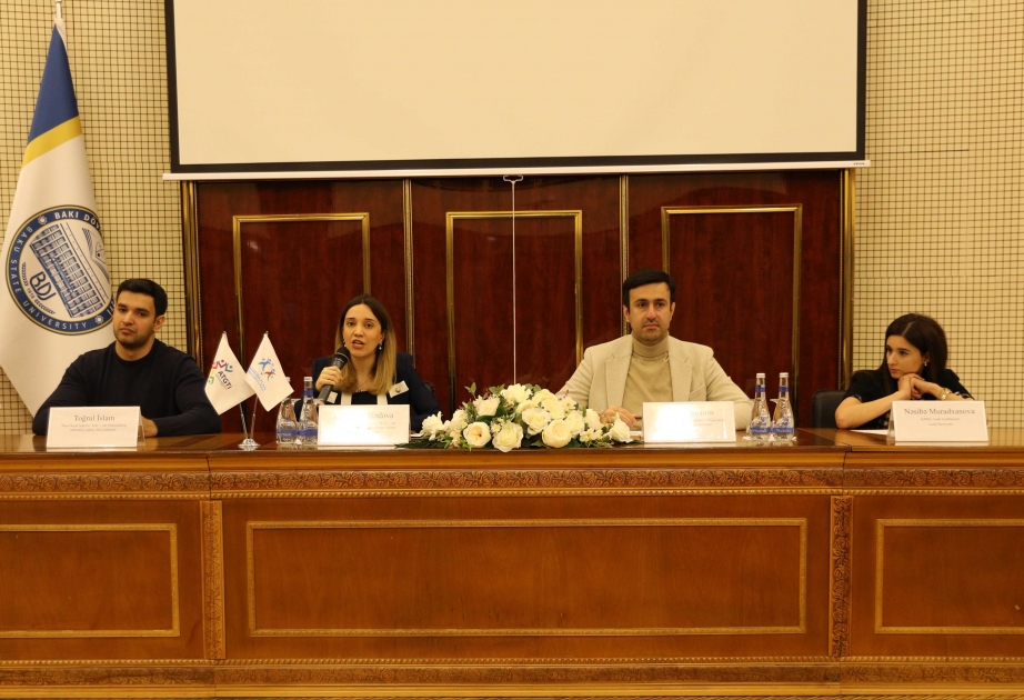 BDU-da “CareerLAB” şəbəkəsi üzrə panel müzakirələr keçirilib