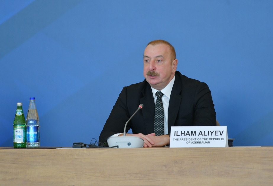 Президент Азербайджана: Мы восстановили историческую справедливость и международное право, настало время положить конец враждебности в регионе